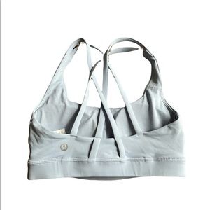 NWOT LULULEMON light blue sports bra
